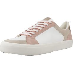 Buty GEOX D EMMELENY Brązowy. Białe obuwie trekkingowe damskie Geox, ze skóry, bez zapięcia. Za 262.99 zł.