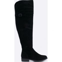 Tamaris - Kozaki. Szare kozaki damskie Tamaris, z gumy. W wyprzedaży za 279.90 zł.