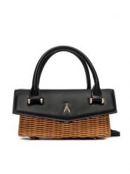 Patrizia Pepe Torebka 2B0111/V017-FB53 Czarny. Czarne torebki klasyczne damskie Patrizia Pepe, ze skóry, bez dodatków. Za 949.99 zł.