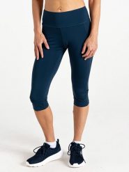 Dare 2b Legginsy sportowe "Influential II" w kolorze granatowym rozmiar: 40. Niebieskie legginsy damskie Dare 2b, bez wzorów, z materiału. Za 131.74 zł.