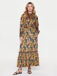 Silvian Heach Sukienka codzienna GPP23382VE Kolorowy Regular Fit. Sukienki damskie Silvian Heach, bez wzorów, z wiskozy, bez ramiączek. Za 709.99 zł.