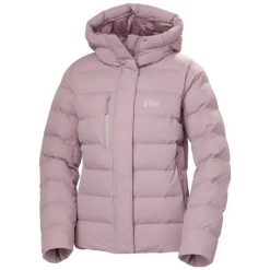 Damska kurtka puchowa Helly Hansen Adore. Fioletowe kurtki damskie Helly Hansen, na zimę, l, bez wzorów, z puchu, bez kaptura. Za 880.00 zł.