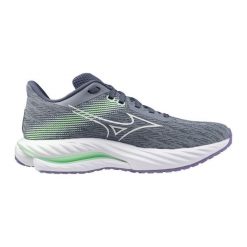Damskie buty do biegania Mizuno Wave Inspire 21. Białe obuwie sportowe damskie Mizuno, z materiału, bez zapięcia, do biegania, mizuno wave. Za 587.00 zł.
