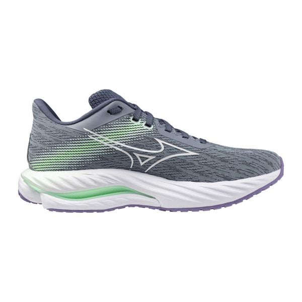 Damskie buty do biegania Mizuno Wave Inspire 21. Białe obuwie sportowe damskie Mizuno, z materiału, bez zapięcia, do biegania, mizuno wave. Za 587.00 zł.