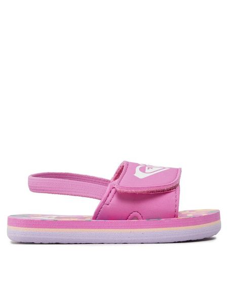 Roxy Sandały AROL100012 Różowy. Czerwone sandały dziewczęce Roxy, z syntetyku, bez obcasa, bez zapięcia. Za 29.99 zł.