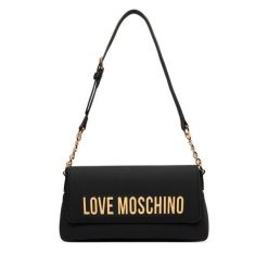 Torebka LOVE MOSCHINO. Czarne listonoszki damskie Love Moschino, bez wzorów, bez dodatków. Za 809.99 zł.