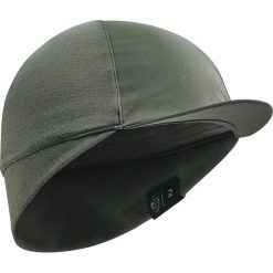Czapka z daszkiem na rower szosowy Van Rysel Merynos. Czarne czapki z daszkiem damskie VAN RYSEL, bez wzorów, z elastanu. Za 89.99 zł.