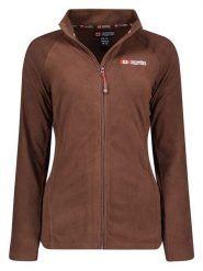 Canadian Peak Kurtka polarowa "Tugeak" w kolorze brązowym rozmiar: M. Brązowe kurtki damskie Canadian Peak, m, bez wzorów, z materiału, bez kaptura. Za 65.99 zł.