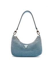 Guess Torebka HWOR93 50720 Niebieski. Niebieskie torebki klasyczne damskie Guess, z materiału, bez dodatków. Za 469.99 zł.
