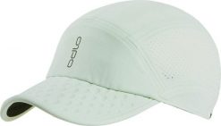 Czapka z daszkiem do biegania ODLO Performance Pro. Zielone czapki z daszkiem damskie ODLO, bez wzorów, z elastanu. Za 189.99 zł.