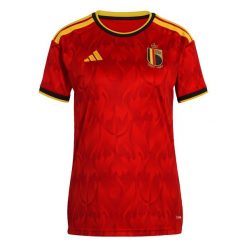 Koszulka podstawowa Belgium 26. Czerwone koszulki damskie Adidas, bez wzorów, bez kołnierzyka, bez ramiączek. Za 439.00 zł.