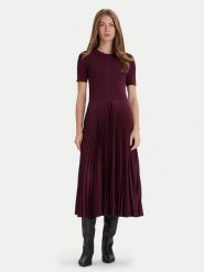 BOSS Sukienka codzienna Fadridi 50535658 Fioletowy Regular Fit. Fioletowe sukienki damskie Boss, bez wzorów, z syntetyku, bez ramiączek. Za 1,549.00 zł.
