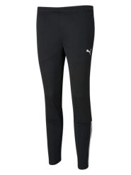 Puma Spodnie sportowe "teamLIGA" w kolorze czarnym rozmiar: M. Czarne spodnie sportowe damskie Puma, m, bez wzorów, z materiału, outdoorowe. Za 124.95 zł.