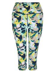 Dare 2b Legginsy sportowe "Influential" w kolorze turkusowo-zielonym rozmiar: 36. Zielone legginsy damskie Dare 2b, bez wzorów, z materiału, outdoorowe. Za 74.63 zł.