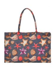 BLE Shopper bag w kolorze antracytowym - 58 x 32 cm rozmiar: onesize. Czarne shopper bag BLE, bez wzorów, z materiału, na ramię, bez dodatków. Za 62.61 zł.