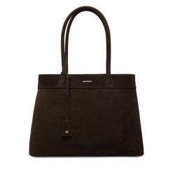 Torebka GINO ROSSI. Brązowe shopper bag Gino Rossi, bez wzorów, bez dodatków. Za 499.99 zł.