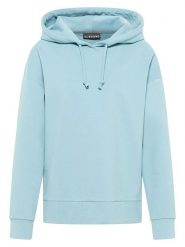 ELBSAND Bluza "Maika" w kolorze błękitnym rozmiar: M. Niebieskie bluzy damskie ELBSAND, m, bez wzorów, z bawełny, z kapturem. Za 173.99 zł.