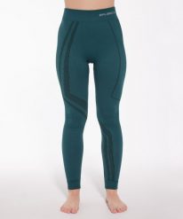 Spodnie damskie z wełną merino Brubeck THERMO WOOL by Pustelnik. Czerwone spodnie sportowe damskie Brubeck, xl, bez wzorów, z dzianiny, narciarskie. Za 183.49 zł.