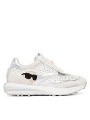 KARL LAGERFELD Sneakersy KL62933N Biały. Białe obuwie sportowe damskie KARL LAGERFELD, ze skóry, bez zapięcia. Za 1,054.00 zł.