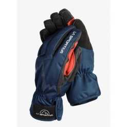 Rękawice skiturowe La Sportiva Ski Touring Gloves. Niebieskie rękawiczki damskie La Sportiva, bez wzorów. Za 419.99 zł.