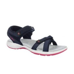 Damskie Skórzane Sandały Turystyczne Adib. Niebieskie sandały damskie CMP, bez wzorów, bez obcasa, bez zapięcia. Za 272.99 zł.