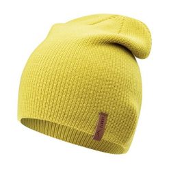 Czapka Usian. Żółte czapki damskie ELBRUS, bez wzorów. Za 74.99 zł.
