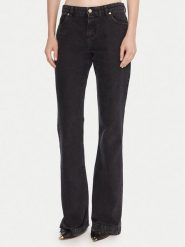 Just Cavalli Jeansy 79PAB5F3 CDWC8 Czarny Flare Fit. Czarne jeansy damskie Just Cavalli. Za 839.99 zł.