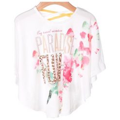 Primigi T-Shirt Dziewczęcy 104 Kremowy. Białe koszulki i t-shirty dziewczęce Primigi. W wyprzedaży za 59.00 zł.