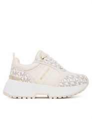 MICHAEL Michael Kors Sneakersy MK02930256 Écru. Buty sportowe dziewczęce MICHAEL Michael Kors, ze skóry, bez zapięcia. Za 429.99 zł.