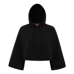 Bluza damska Kappa Authentic Allas. Czarne bluzy damskie Kappa, m, bez wzorów, bez kaptura. W wyprzedaży za 224.50 zł.