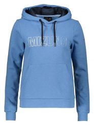 Mizuno Bluza w kolorze niebieskim rozmiar: XL. Niebieskie bluzy damskie Mizuno, xl, bez wzorów, z kapturem. Za 127.35 zł.