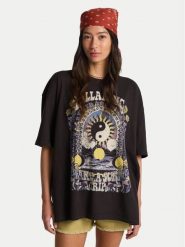 Billabong T-Shirt Surf Trip EBJZT00593 Czarny Loose Fit. Czarne t-shirty damskie Billabong, xs, bez wzorów, z bawełny, bez kołnierzyka. Za 169.99 zł.