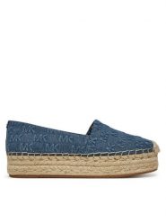 MICHAEL Michael Kors Espadryle Lynn 40S5LYFP1D Granatowy. Niebieskie espadryle damskie MICHAEL Michael Kors, bez wzorów, z materiału, bez obcasa. Za 389.99 zł.