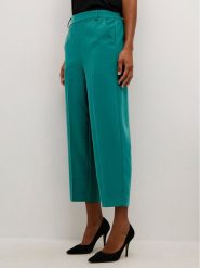 Kaffe Spodnie materiałowe Sakura 10506127 Zielony Relaxed Fit. Zielone spodnie materiałowe damskie Kaffe, bez wzorów, z materiału. Za 229.99 zł.