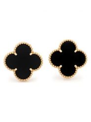 Miu Silver Pozłacane kolczyki-wkrętki rozmiar: onesize. Czarne kolczyki damskie Miu Silver, z perłą, pozłacane. Za 69.99 zł.