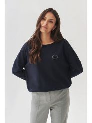 TATUUM Bluza w kolorze czarnym rozmiar: M. Czarne bluzy damskie TATUUM, m, bez wzorów, z bawełny, bez kaptura. Za 114.17 zł.