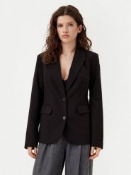 ONLY Marynarka Raven 15338389 Czarny Slim Fit. Czarne marynarki i żakiety damskie Only, bez wzorów, z syntetyku. Za 199.99 zł.