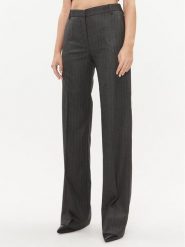Babylon Spodnie materiałowe T_S00535 Szary Wide Leg. Szare spodnie materiałowe damskie Babylon, bez wzorów, z materiału. Za 1,469.00 zł.