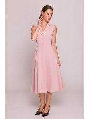 Stylove Sukienka w kolorze jasnoróżowym rozmiar: M. Różowe sukienki damskie Stylove, bez wzorów, bez ramiączek. Za 272.95 zł.