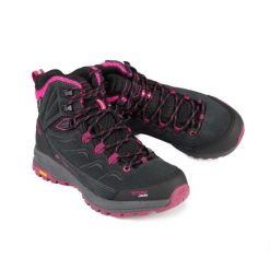 Buty trekkingowe damskie Alpine Pro Kufe Vibram. Czerwone obuwie trekkingowe damskie Alpine Pro, przed kolano, bez zapięcia. Za 479.00 zł.