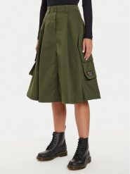 Alpha Industries Spódnica trapezowa 148069 Zielony Regular Fit. Zielone spódnice damskie Alpha Industries, l, bez wzorów, z syntetyku. Za 299.99 zł.