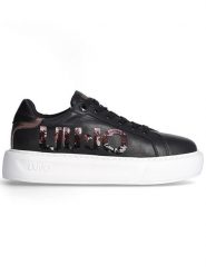 Liu Jo Skórzane sneakersy w kolorze czarnym rozmiar: 39. Czarne obuwie sportowe damskie Liu Jo, bez zapięcia. Za 373.35 zł.