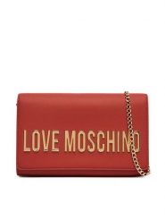 LOVE MOSCHINO Torebka JC4103PP0PKD0459 Czerwony. Czerwone torebki wieczorowe damskie Love Moschino, bez wzorów, bez dodatków. Za 699.99 zł.