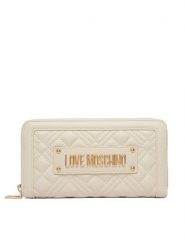 LOVE MOSCHINO Portfel JC5600PP1OLA0110 Écru. Portfele damskie Love Moschino, bez wzorów, ze skóry. Za 439.99 zł.