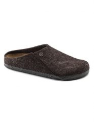 Birkenstock Skórzane kapcie "Zermatt Standard" w kolorze brązowym rozmiar: 38. Brązowe kapcie damskie Birkenstock, z materiału. Za 230.00 zł.