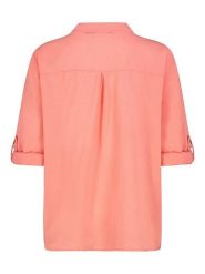 Sublevel Bluzka w kolorze łososiowym rozmiar: L/XL. Pomarańczowe bluzki damskie Sublevel, l, bez wzorów, z bawełny, bez kołnierzyka, bez ramiączek. Za 136.13 zł.