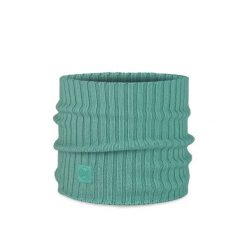 Komin zimowy z wełny merino Buff Merino Wool. Zielone kominy damskie Buff, na zimę, bez wzorów, z materiału. Za 193.35 zł.