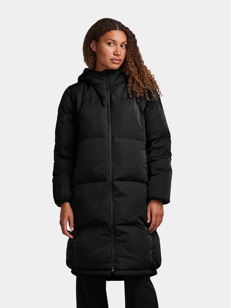 YAS Kurtka puchowa 26031874 Czarny Regular Fit. Czarne kurtki damskie YAS, m, bez wzorów, z puchu, bez kaptura. Za 569.99 zł.