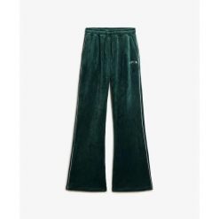 Damskie spodnie dresowe Superdry Country Club. Zielone spodnie sportowe damskie Superdry, l, bez wzorów, z dresówki, na jogę i pilates. Za 315.40 zł.