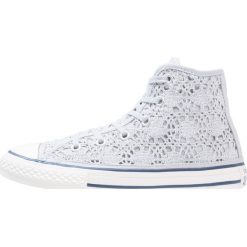 Converse CHUCK TAYLOR ALL STAR Tenisówki i Trampki wysokie silver/white/navy. Szare buty sportowe dziewczęce Converse, z materiału. W wyprzedaży za 237.30 zł.